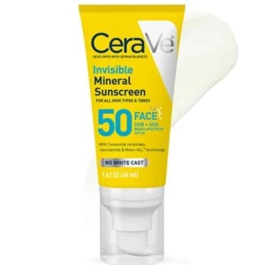 Invisible Mineral Sunscreen SPF 50